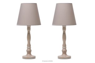 GITTA, https://konsimo.de/kollektion/gitta/ Beige Nachttischlampe 2tlg. beige - Foto