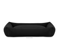 Mittelgroßes Hundebett in schwarz