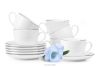 MUSCARI Elegante Kaffeetasse mit Untertasse 6 Personen (12 tlg.) platinlinie Platinlinie - Foto 1