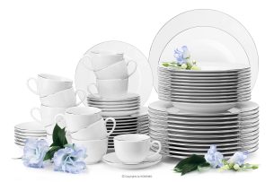 MUSCARI, https://konsimo.de/kollektion/muscari/ Elegantes Ess- und Kaffeeservice. 12 Personen (60el) Platinlinie Platinlinie - Foto