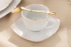 CARLINA Kaffeetasse mit Goldlinie Goldlinie - Foto 2