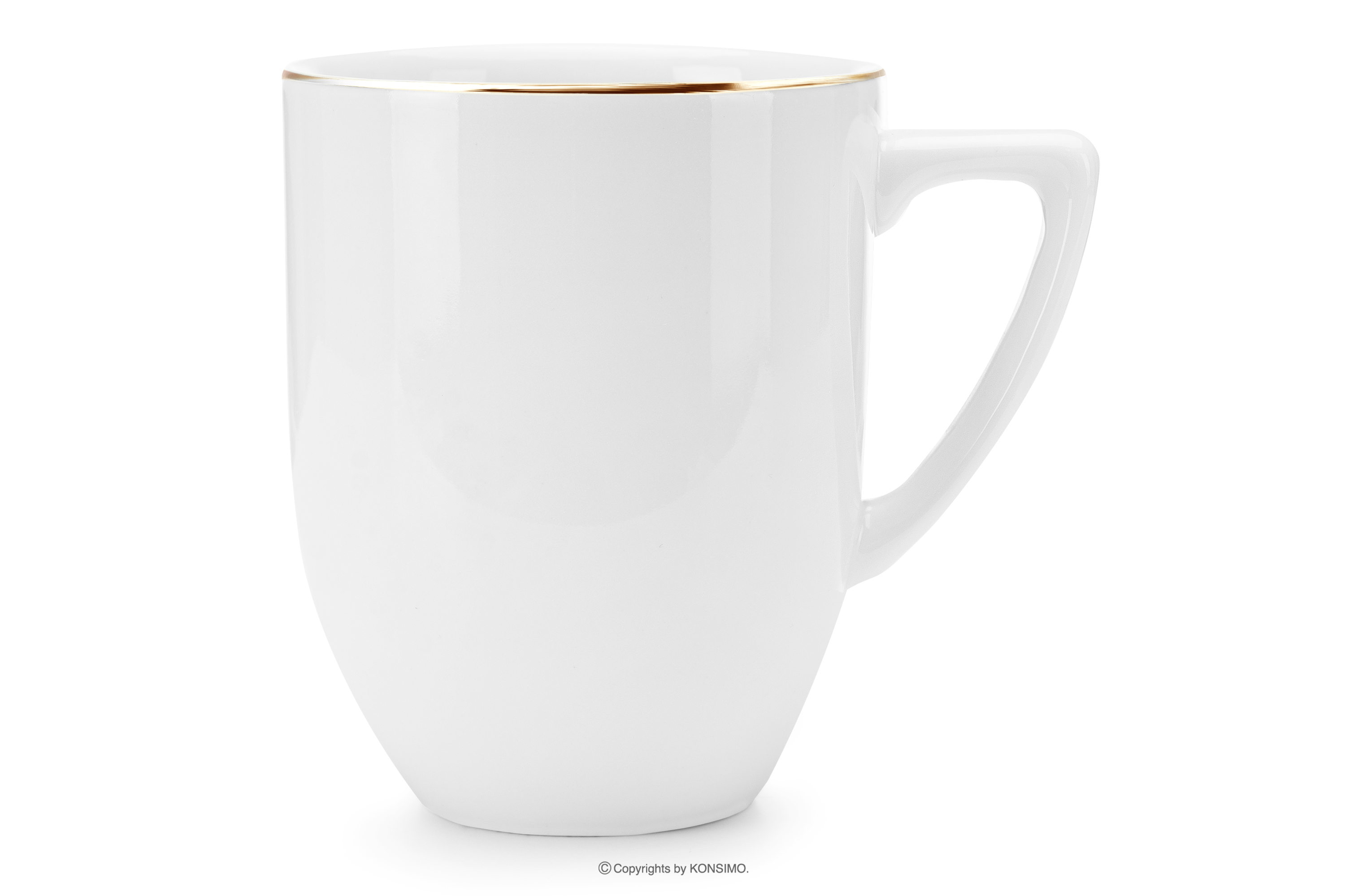 Tasse mit Goldlinie