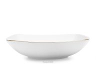 Suppenteller mit Goldlinie