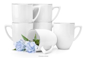 CARLINA, https://konsimo.de/kollektion/carlina/ Elegante Tasse 6tlg Platinlinie Platinlinie - Foto