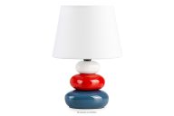 Moderne mehrfarbige Nachttischlampe