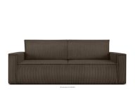 Sofa 3 mit Schlaffunktion Kordstoff braun