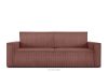 NAPI Sofa 3 mit Schlaffunktion Kordstoff rosa rosa - Foto 1