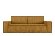 3-Sitzer Schlafsofa mit Bettkasten gelb