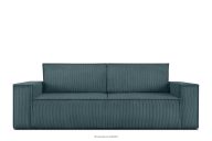 Dreisitzer-Schlafsofa ausklappbar mit Bettkasten in blau