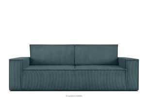 NAPI, https://konsimo.de/kollektion/napi/ 3-Sitzer Schlafsofa mit Bettzeugcontainer blau blau - Foto