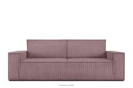 Dreisitzer-Schlafsofa ausklappbar mit Bettkasten in hellviolett