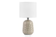 Boho Tischlampe creme
