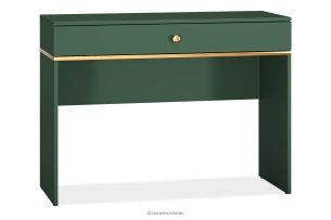 ARICIA, https://konsimo.de/kollektion/aricia/ Grüner Schreibtisch mit Schublade grün - Foto