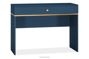 ARICIA, https://konsimo.de/kollektion/aricia/ Eleganter marineblauer Schreibtisch mit Schublade marineblau - Foto