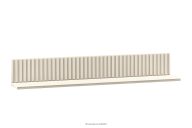 Elegantes Wandregal in cremefarben