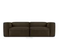 Lounge-Sofa "Wolke" aus braunem Gewebestoff