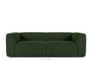 FEROX, https://konsimo.de/kollektion/ferox/ Großes Sofa aus Kordstoff, dunkelgrün dunkelgrün - Foto