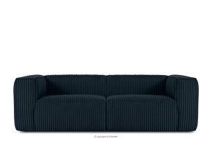 FEROX, https://konsimo.de/kollektion/ferox/ Großes marineblaues Sofa aus Kordstoff marineblau - Foto