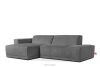 MUDI Wohnzimmer-Ecksofa links im Boho-Stil in beige grau - Foto 3