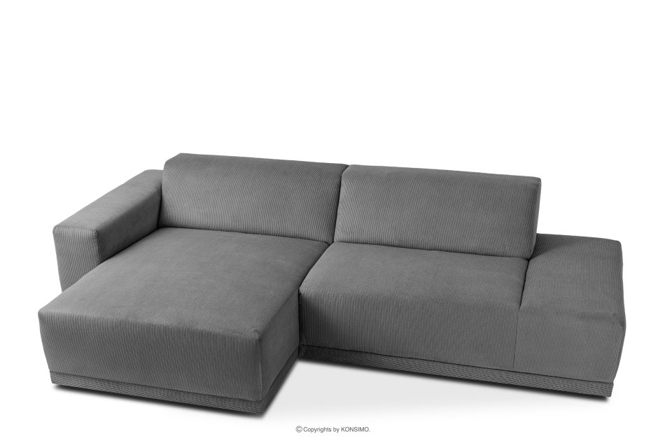 MUDI Wohnzimmer-Ecksofa links im Boho-Stil in beige grau - Foto 3