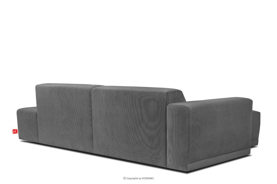 MUDI Wohnzimmer-Ecksofa links im Boho-Stil in beige grau - Foto 4