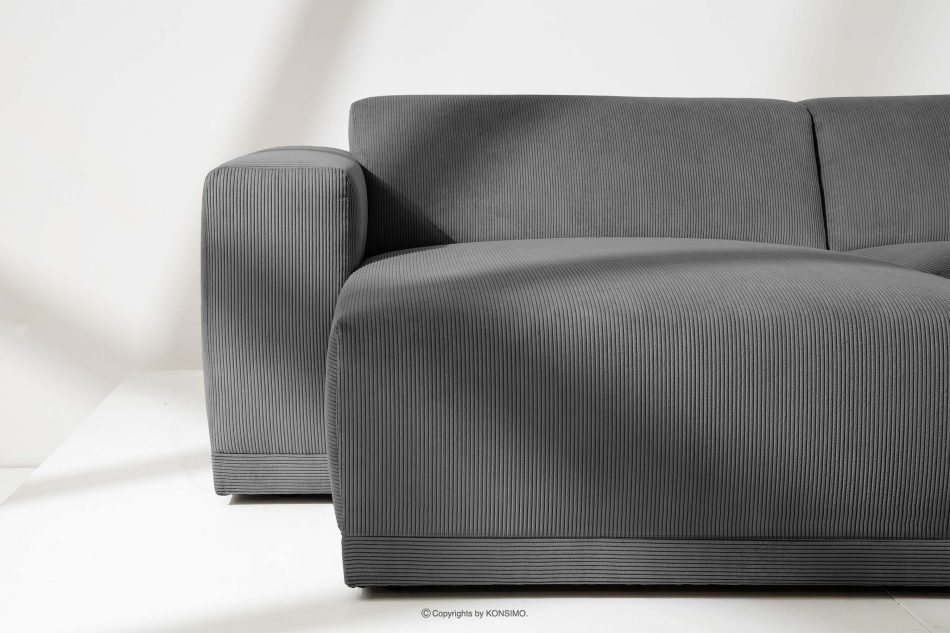 MUDI Wohnzimmer-Ecksofa links im Boho-Stil in beige grau - Foto 8