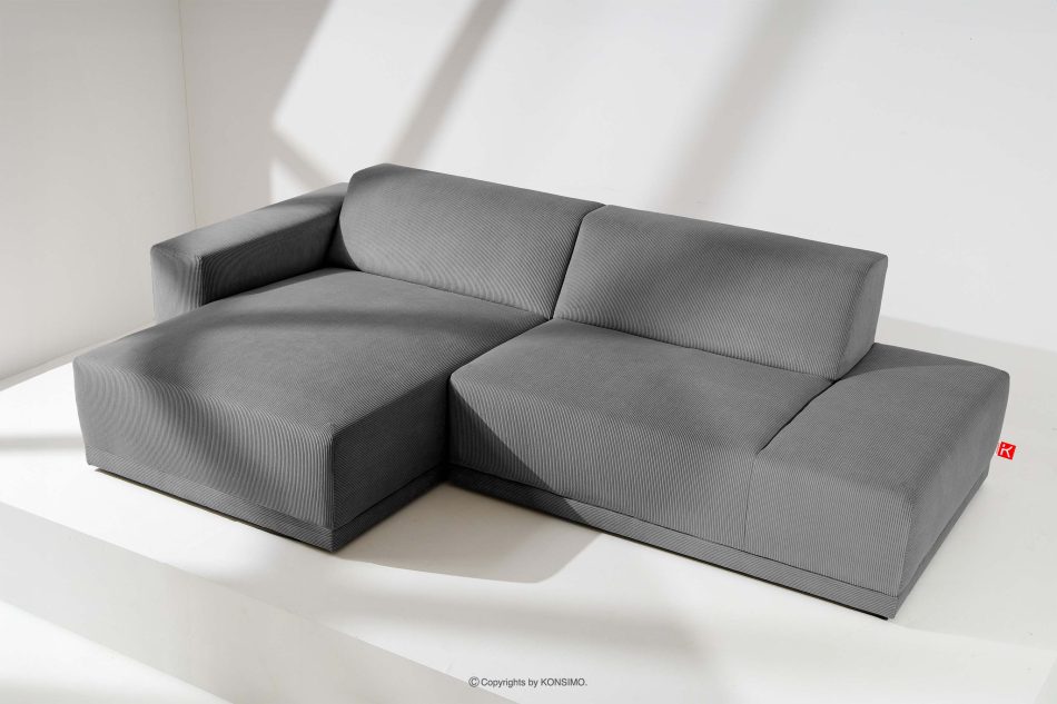 MUDI Wohnzimmer-Ecksofa links im Boho-Stil in beige grau - Foto 9