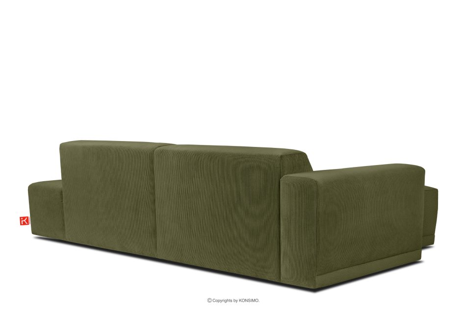 MUDI Lounge-Ecksofa links im Boho-Stil in khakigrün khaki - Foto 4