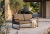 TRIBO Stahl-Gartenset im Industriestil für 4 Personen schwarz/beige - Foto 24