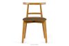 LILIO Vintage-Stuhl aus Samt-Stoff/hellem Eichenholz (2 Stk.) beigefarben beige/hell Eiche - Foto 3