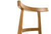 LILIO Vintage-Stuhl aus Samt-Stoff/hellem Eichenholz (2 Stk.) beigefarben beige/hell Eiche - Foto 8