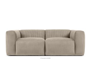 BUFFO, https://konsimo.de/kollektion/buffo/ Modulares Zweisitzer-Sofa aus Kordstoff beige beige - Foto