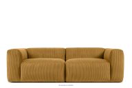 Sofa Wolke für Wohnzimmer Kordstoff gelb
