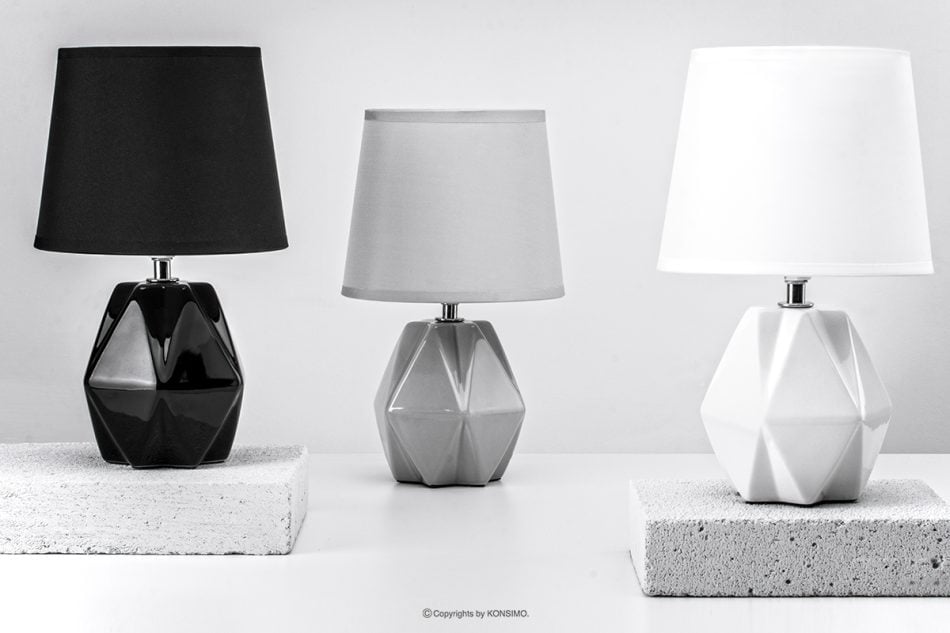 FABO Schwarze Glamour-Lampen 2pcs Schwarz - Foto 1