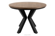 Runder Esstisch Lefkas, ausziehbar (Ø 100-140 cm)