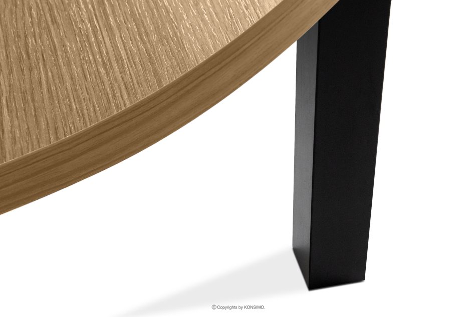BALTE Runder Esstisch aus Goldeiche/Buchenholz, ausziehbar (Ø 100-220 cm) eiche gold - Foto 11