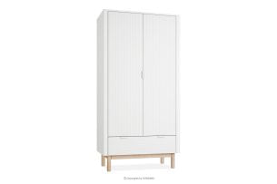 LOTTI, https://konsimo.de/kollektion/lotti/ Kinderzimmer-Kleiderschrank, 2-türig weiß weiß - Foto