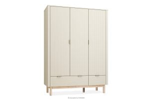 LOTTI, https://konsimo.de/kollektion/lotti/ Kinderzimmer-Kleiderschrank, 3-türig beige beige - Foto