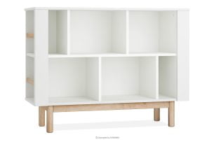 LOTTI, https://konsimo.de/kollektion/lotti/ Kinderzimmer niedriges Regal weiß weiß - Foto