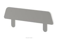 Bettschutzgitter grau