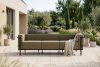 TRIGLO Modernes Gartensofa auf Metallfüßen dunkelgrau/beige dunkelgrau/beige - Foto 2