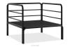 RAMBE Loft Gartensessel mit Metallbeinen anthrazit/hellgrau anthrazit/hellgrau - Foto 5