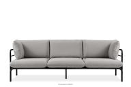 Loft-Gartensofa auf Metallfüßen