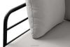 RAMBE Loft-Gartensofa auf Metallfüßen anthrazit/hellgrau - Foto 7