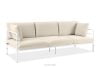 RAMBE Loft-Gartenmöbel-Set weiß/creme (Sitzplätze jeweils 1,1,3,1) weiß/cremeweiß - Foto 4