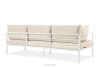 RAMBE Loft-Gartenmöbel-Set weiß/creme (Sitzplätze jeweils 1,1,3,1) weiß/cremeweiß - Foto 5