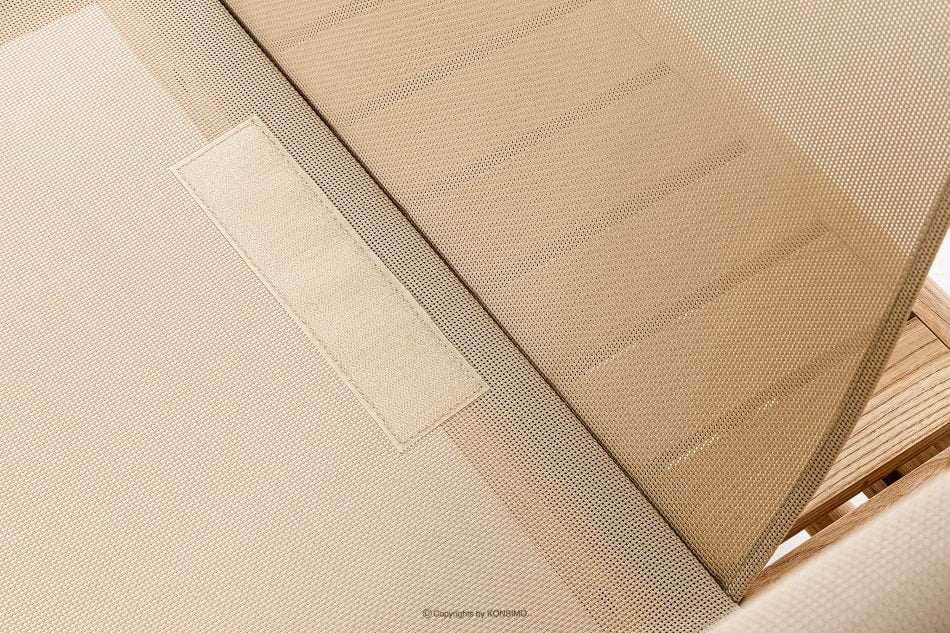 ATREDA Gartensessel im Boho-Stil aus natürlicher Esche beige Creme/jesion naturalny - Foto 14