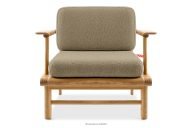 Boho Style Gartensessel beige/natürliche Asche