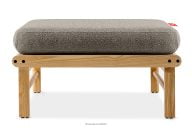 Boho style garten sitzhocker grau/natürliche Asche