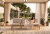ATREDA Gartensofa 3 aus Holz im Boho-Stil orange orange/natürliche Asche - Foto 15